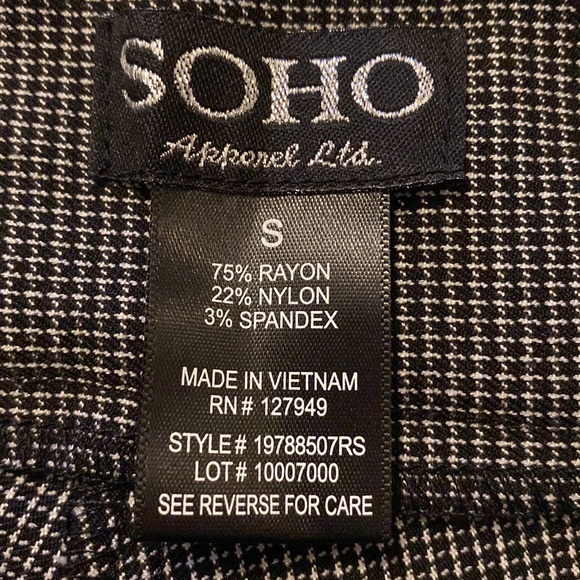 Soho Checked Pants - Picture 5 of 5